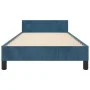 Dark blue velvet bed frame with headboard 80x200 cm by vidaXL, Beds and slatted bases - Ref: Foro24-3125908, Price: 154,00 €,...