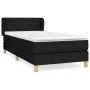 Box spring bed with black fabric mattress 80x200 cm by vidaXL, Beds and slatted bases - Ref: Foro24-3126599, Price: 282,05 €,...