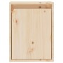 Armario de pared de madera maciza de pino 30x30x40 cm de vidaXL, Estantes y estanterías - Ref: Foro24-813475, Precio: 31,86 €...