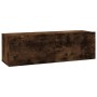 TV-Möbel aus geräucherter Eichenfurnier 100x30x30 cm von vidaXL, TV-Möbel - Ref: Foro24-815096, Preis: 42,47 €, Rabatt: %