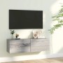TV-Schrank aus grauem Sonoma-Sperrholz, 100 x 30 x 30 cm von vidaXL, TV-Möbel - Ref: Foro24-815097, Preis: 43,51 €, Rabatt: %