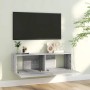 TV-Schrank aus grauem Sonoma-Sperrholz, 100 x 30 x 30 cm von vidaXL, TV-Möbel - Ref: Foro24-815097, Preis: 43,51 €, Rabatt: %