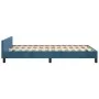 Dark blue velvet bed frame with headboard 120x200cm by vidaXL, Beds and slatted bases - Ref: Foro24-3125627, Price: 175,01 €,...