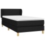 Boxspringbett mit schwarzer Stoffmatratze 90x190 cm von vidaXL, Betten und Lattenroste - Ref: Foro24-3126607, Preis: 317,71 €...