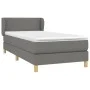 Box spring bed with dark gray fabric mattress 80x200 cm by vidaXL, Beds and slatted bases - Ref: Foro24-3126598, Price: 296,8...