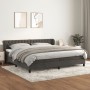 Box spring bed with dark gray velvet mattress 200x200 cm by vidaXL, Beds and slatted bases - Ref: Foro24-3127692, Price: 579,...