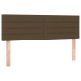 Box spring bed with dark brown fabric mattress 140x190 cm by vidaXL, Beds and slatted bases - Ref: Foro24-3126880, Price: 465...