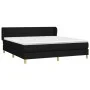 Boxspringbett mit schwarzer Stoffmatratze 180x200 cm von vidaXL, Betten und Lattenroste - Ref: Foro24-3126823, Preis: 548,08 ...