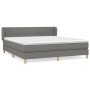 Boxspringbett mit dunkelgrauer Stoffmatratze 180x200 cm von vidaXL, Betten und Lattenroste - Ref: Foro24-3126822, Preis: 581,...