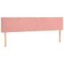 Box spring bed with pink velvet mattress 200x200 cm by vidaXL, Beds and slatted bases - Ref: Foro24-3127396, Price: 526,01 €,...