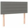 Box spring bed with dark gray fabric mattress 100x200 cm by vidaXL, Beds and slatted bases - Ref: Foro24-3126302, Price: 327,...