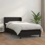 Cama box spring con colchón cuero sintético negro 80x200 cm de vidaXL, Camas y somieres - Ref: Foro24-3127157, Precio: 272,50...