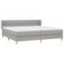 Boxspringbett mit hellgrauer Stoffmatratze 200x200 cm von vidaXL, Betten und Lattenroste - Ref: Foro24-3127069, Preis: 588,80...