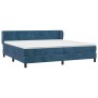 Boxspringbett mit dunkelblauer Samtmatratze 200x200 cm von vidaXL, Betten und Lattenroste - Ref: Foro24-3127395, Preis: 592,5...