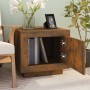 Couchtisch aus geräuchertem Eichensperrholz, 51 x 50 x 45 cm von vidaXL, Couchtisch - Ref: Foro24-817228, Preis: 42,88 €, Rab...