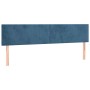 Boxspringbett mit dunkelblauer Samtmatratze 200x200 cm von vidaXL, Betten und Lattenroste - Ref: Foro24-3127395, Preis: 592,5...