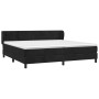 Cama box spring con colchón terciopelo negro 200x200 cm de vidaXL, Camas y somieres - Ref: Foro24-3127633, Precio: 572,38 €, ...