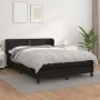 Cama box spring con colchón cuero sintético negro 140x200cm de vidaXL, Camas y somieres - Ref: Foro24-3127253, Precio: 445,64...