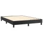 Cama box spring con colchón cuero sintético negro 140x200cm de vidaXL, Camas y somieres - Ref: Foro24-3127253, Precio: 445,64...