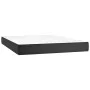 Cama box spring con colchón cuero sintético negro 140x200cm de vidaXL, Camas y somieres - Ref: Foro24-3127253, Precio: 445,64...