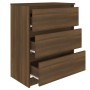 Sideboard aus braunem Eichensperrholz, 60 x 35 x 76 cm von vidaXL, Sideboards - Ref: Foro24-815512, Preis: 81,61 €, Rabatt: %