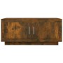 Couchtisch aus geräucherter Eichenholz-Technikholz 102x50x45 cm von vidaXL, Couchtisch - Ref: Foro24-817231, Preis: 65,97 €, ...