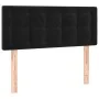 Box spring bed with black synthetic leather mattress 90x190 cm by vidaXL, Beds and slatted bases - Ref: Foro24-3127705, Price...