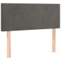 Box spring bed with dark gray velvet mattress 90x200 cm by vidaXL, Beds and slatted bases - Ref: Foro24-3127350, Price: 300,4...