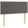 Cama box spring con colchón terciopelo gris oscuro 90x200 cm de vidaXL, Camas y somieres - Ref: Foro24-3127350, Precio: 295,9...