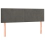 Boxspringbett mit dunkelgrauer Samtmatratze 140x190 cm von vidaXL, Betten und Lattenroste - Ref: Foro24-3127368, Preis: 440,9...