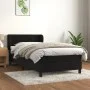 Box spring bed with black velvet mattress 100x200 cm by vidaXL, Beds and slatted bases - Ref: Foro24-3127597, Price: 309,76 €...