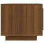 Engineered wood coffee table in brown oak 102x50x45 cm by vidaXL, Coffee table - Ref: Foro24-817233, Price: 60,51 €, Discount: %