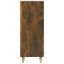 Smoked oak engineered wood sideboard 69.5x34x90 cm by vidaXL, Sideboards - Ref: Foro24-817351, Price: 67,30 €, Discount: %