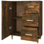 Sideboard aus geräuchertem Eichenholzwerkstoff, 69,5 x 34 x 90 cm von vidaXL, Sideboards - Ref: Foro24-817351, Preis: 67,30 €...