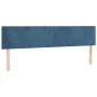 Box spring bed with dark blue velvet mattress 180x200 cm by vidaXL, Beds and slatted bases - Ref: Foro24-3127389, Price: 544,...