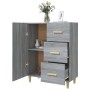 Sonoma-graues Sideboard aus Holzwerkstoff, 69,5 x 34 x 90 cm von vidaXL, Sideboards - Ref: Foro24-817352, Preis: 77,97 €, Rab...