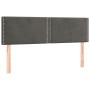 Box spring bed with dark gray velvet mattress 140x190 cm by vidaXL, Beds and slatted bases - Ref: Foro24-3127428, Price: 420,...