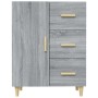 Sonoma-graues Sideboard aus Holzwerkstoff, 69,5 x 34 x 90 cm von vidaXL, Sideboards - Ref: Foro24-817352, Preis: 77,97 €, Rab...