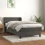 Box spring bed with dark gray velvet mattress 80x200 cm by vidaXL, Beds and slatted bases - Ref: Foro24-3127398, Price: 285,2...