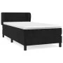 Box spring bed with black velvet mattress 80x200 cm by vidaXL, Beds and slatted bases - Ref: Foro24-3127519, Price: 278,93 €,...