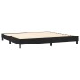 Box spring bed with black velvet mattress 200x200 cm by vidaXL, Beds and slatted bases - Ref: Foro24-3127693, Price: 589,34 €...