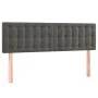 Box spring bed with dark gray velvet mattress 140x190 cm by vidaXL, Beds and slatted bases - Ref: Foro24-3127728, Price: 446,...