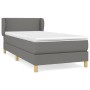 Boxspringbett mit dunkelgrauer Stoffmatratze 90x190 cm von vidaXL, Betten und Lattenroste - Ref: Foro24-3126686, Preis: 322,9...
