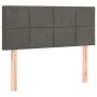 Cama box spring con colchón terciopelo gris oscuro 100x200 cm de vidaXL, Camas y somieres - Ref: Foro24-3127476, Precio: 307,...