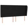 Box spring bed with black fabric mattress 200x200 cm by vidaXL, Beds and slatted bases - Ref: Foro24-3127991, Price: 664,47 €...