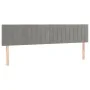 Box spring bed with light gray velvet mattress 180x200 cm by vidaXL, Beds and slatted bases - Ref: Foro24-3127625, Price: 528...