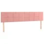 Box spring bed with pink velvet mattress 180x200 cm by vidaXL, Beds and slatted bases - Ref: Foro24-3127510, Price: 496,98 €,...