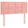 Box spring bed with pink velvet mattress 100x200 cm by vidaXL, Beds and slatted bases - Ref: Foro24-3127480, Price: 301,90 €,...
