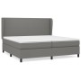 Boxspringbett mit dunkelgrauer Stoffmatratze 200x200 cm von vidaXL, Betten und Lattenroste - Ref: Foro24-3127830, Preis: 682,...