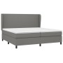 Boxspringbett mit dunkelgrauer Stoffmatratze 200x200 cm von vidaXL, Betten und Lattenroste - Ref: Foro24-3127830, Preis: 682,...
